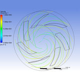 backward curved wheel/impeller (Carbon-steel)