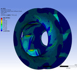 backward curved wheel/impeller (Carbon-steel)